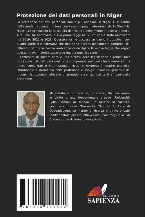 Produktbild: Protezione dei dati personali in Niger