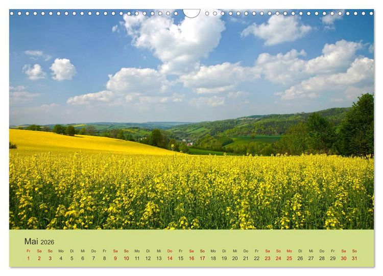 Produktbild: Das Erzgebirge Welterbe und Natur (Wandkalender 2026 DIN A3 quer), CALVENDO Monatskalender