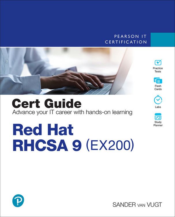 Produktbild: Red Hat RHCSA 9 Cert Guide