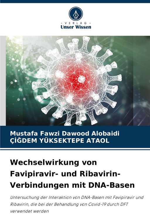 Produktbild: Wechselwirkung von Favipiravir- und Ribavirin-Verbindungen mit DNA-Basen