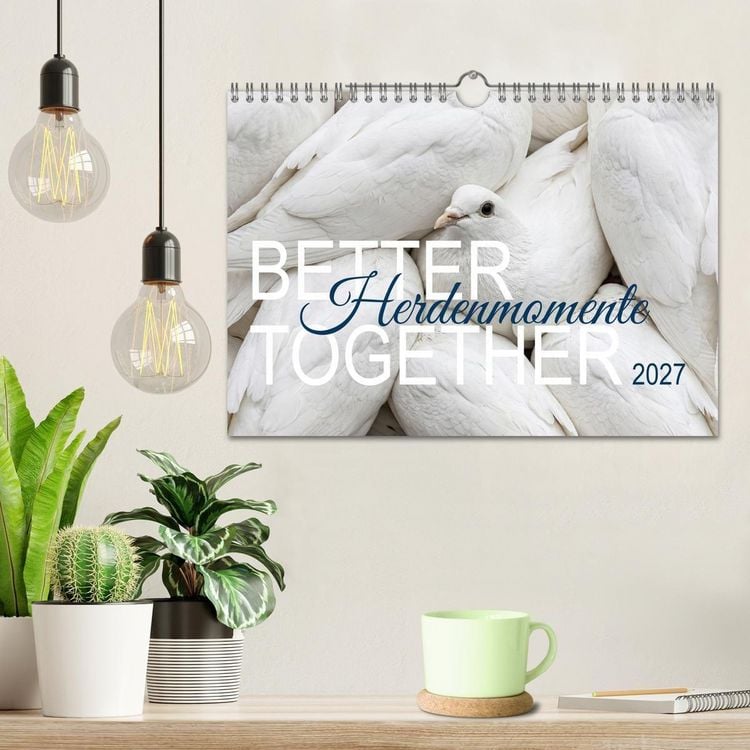 Produktbild: Better Together - Herdenmomente (Wandkalender 2027 DIN A4 quer), CALVENDO Monatskalender