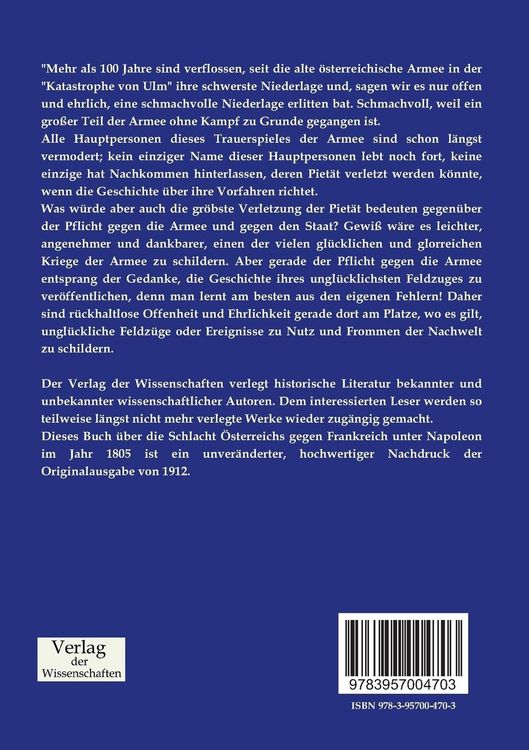 Produktbild: 1805 - Der Feldzug von Ulm