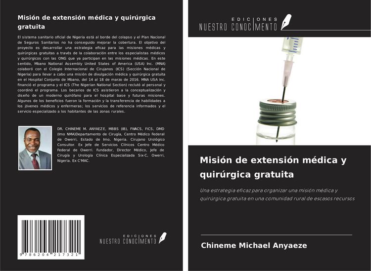Produktbild: Misi&oacute;n de extensi&oacute;n m&eacute;dica y quir&uacute;rgica gratuita