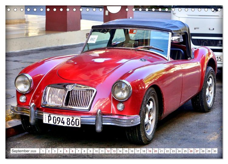 Produktbild: Best of Sports Cars - Legend&auml;re britische und amerikanische Sportwagen (Wandkalender 2026 DIN A4 quer), CALVENDO Monatskalender