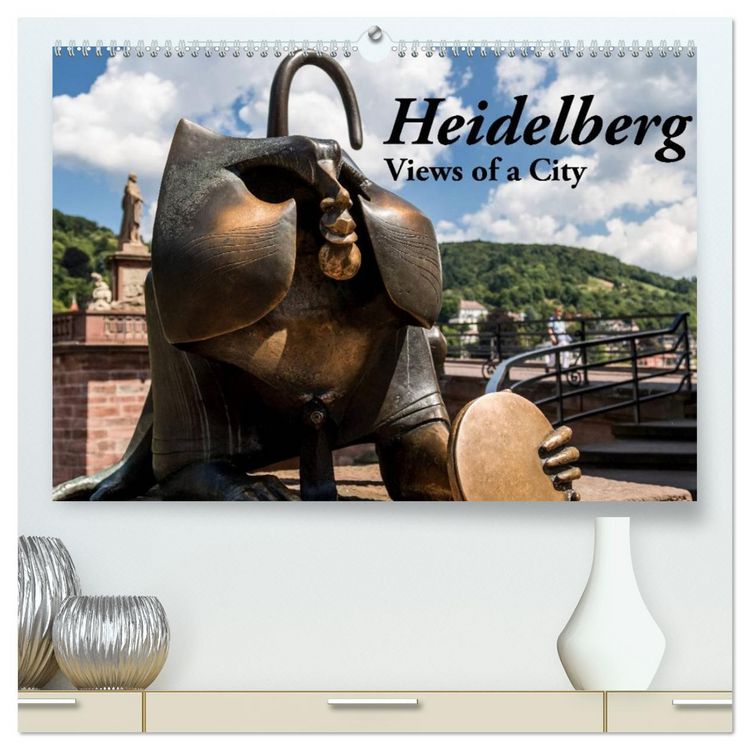 Produktbild: Heidelberg - Views of a City (High Quality Premium Wall Calendar 2026 DIN A2 landscape),CALVENDO 12 Month Wall Calendar