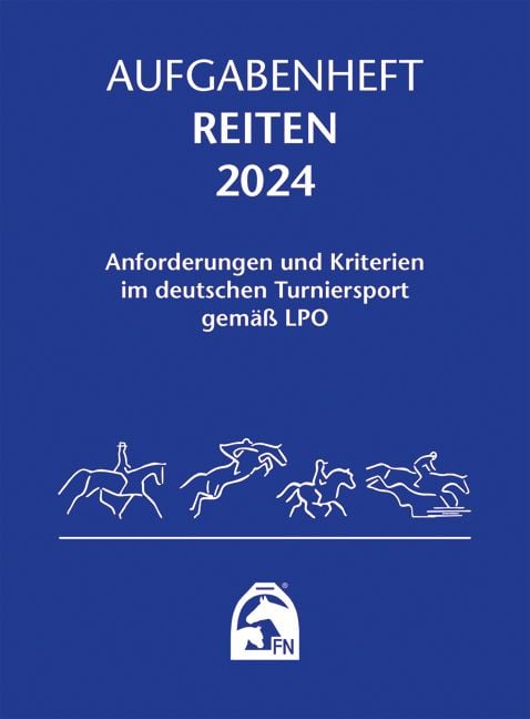 Produktbild: Aufgabenheft &ndash; Reiten 2024