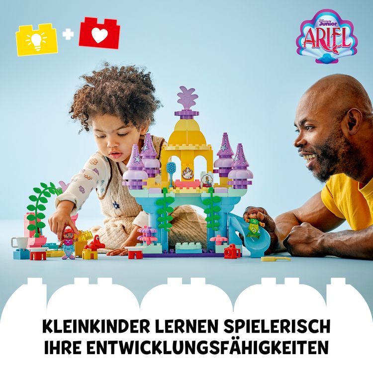 Produktbild: LEGO DUPLO | Disney 10435 Arielles magischer Unterwasserpalast, Spiel