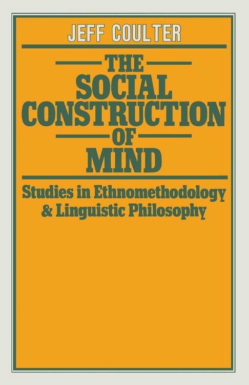 Produktbild: The Social Construction of Mind