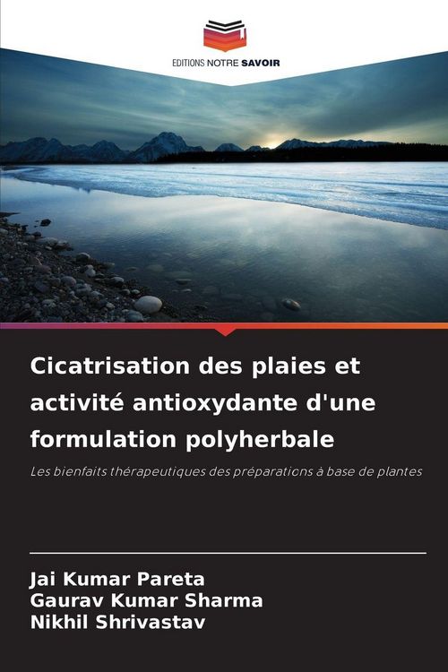 Produktbild: Cicatrisation des plaies et activit&eacute; antioxydante d'une formulation polyherbale