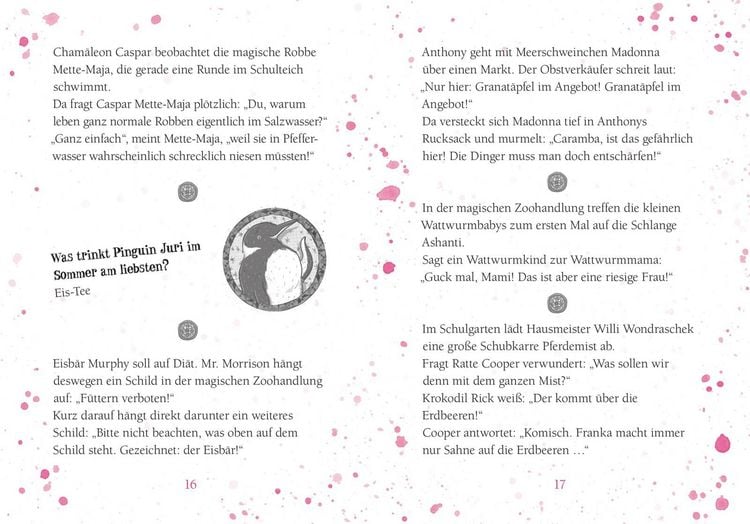 Produktbild: Die Schule der magischen Tiere Erstausstattung: Witze! &ndash; &Uuml;ber 333 magische Tier- und Sch&uuml;lerwitze