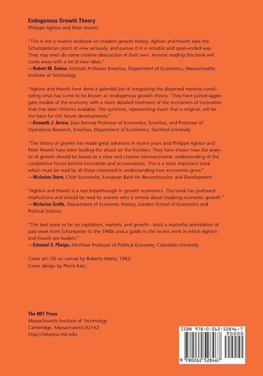 Produktbild: Endogenous Growth Theory