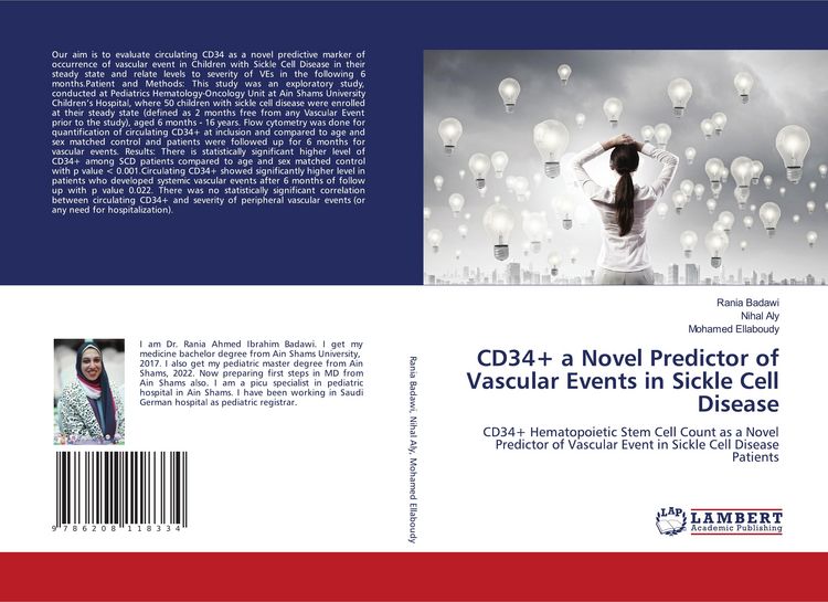 Produktbild: CD34+ a Novel Predictor of Vascular Events in Sickle Cell Disease
