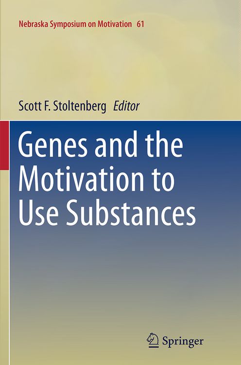 Produktbild: Genes and the Motivation to Use Substances