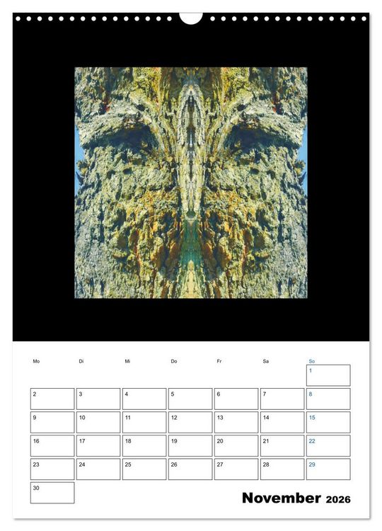 Produktbild: Nature's Faces (Wandkalender 2026 DIN A3 hoch), CALVENDO Monatskalender