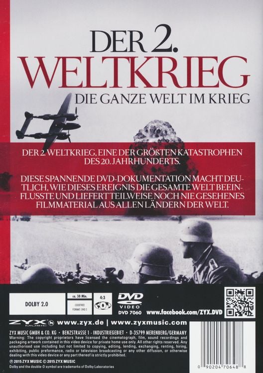 Produktbild: Der 2. Weltkrieg - Die ganze Welt im Krieg