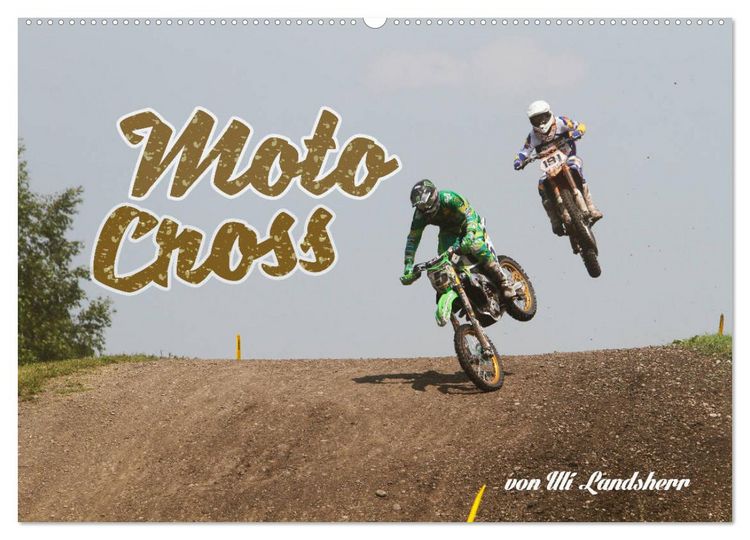 Produktbild: Moto Cross (Wandkalender 2026 DIN A2 quer), CALVENDO Monatskalender
