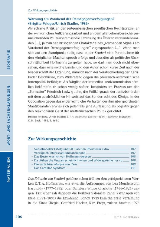 Produktbild: Das Fr&auml;ulein von Scuderi von E. T. A. Hoffmann (Textausgabe)