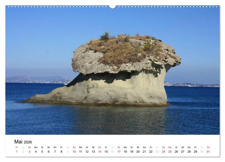 Produktbild: Ischia (hochwertiger Premium Wandkalender 2026 DIN A2 quer), Kunstdruck in Hochglanz