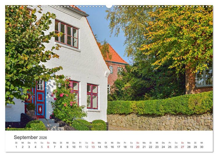 Produktbild: 750 Jahre Meldorf (hochwertiger Premium Wandkalender 2026 DIN A2 quer), Kunstdruck in Hochglanz