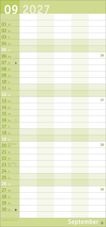 Produktbild: Basic Familienplaner 2027