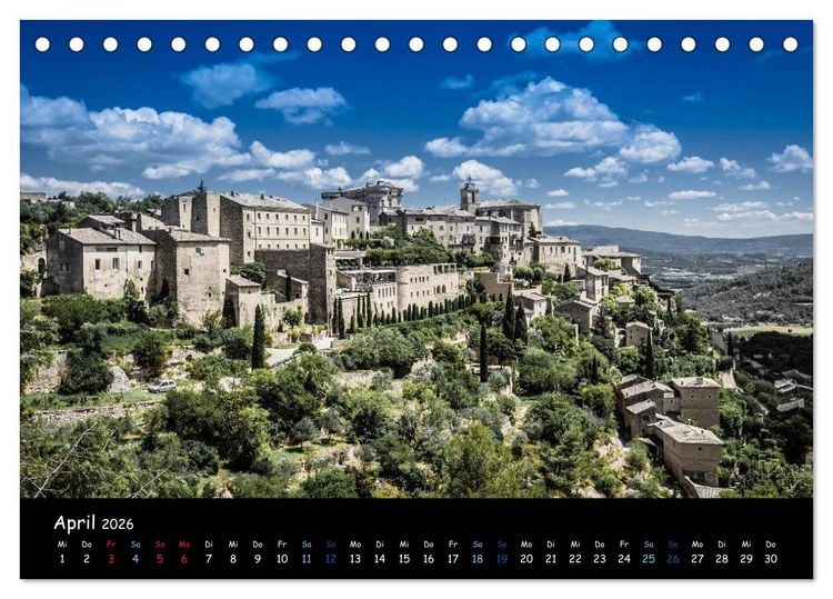 Produktbild: Provence - Lavendelbl&uuml;te (Tischkalender 2026 DIN A5 quer), CALVENDO Monatskalender