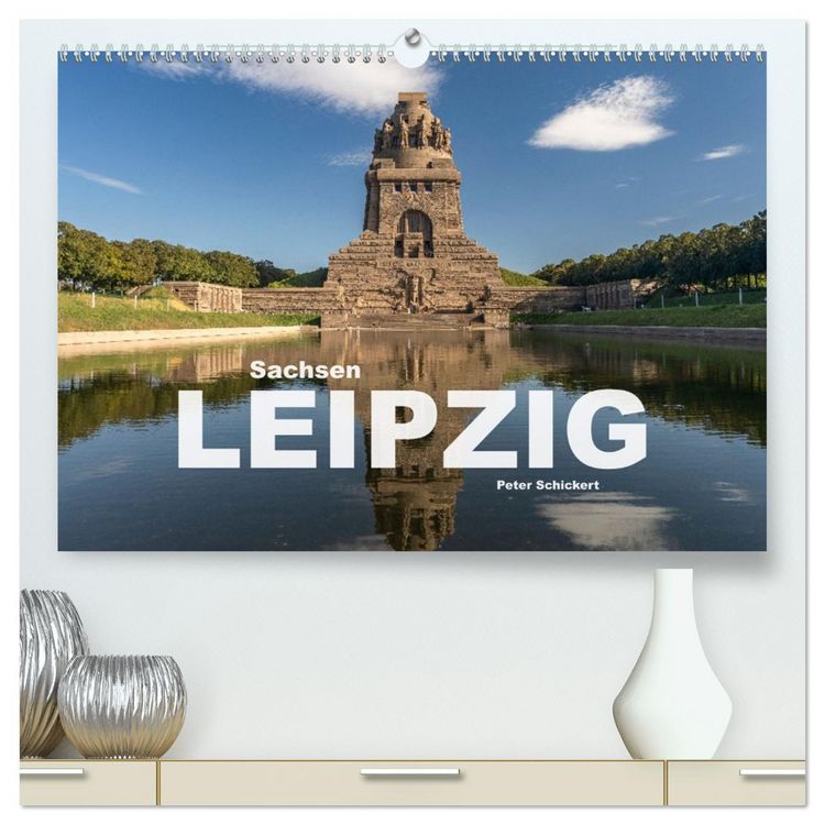 Produktbild: Sachsen - Leipzig (hochwertiger Premium Wandkalender 2026 DIN A2 quer), Kunstdruck in Hochglanz