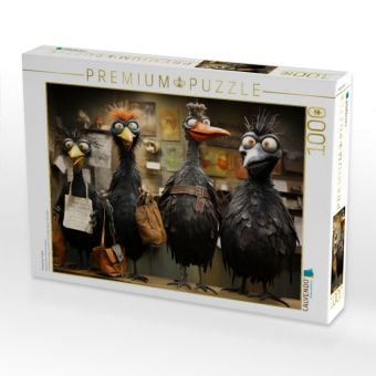 Produktbild: CALVENDO Puzzle Shopping Truppe | 1000 Teile Lege-Gr&ouml;&szlig;e 64x48cm Foto-Puzzle f&uuml;r gl&uuml;ckliche Stunden