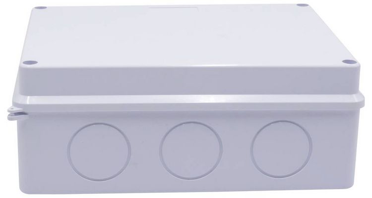 Produktbild: TRU COMPONENTS TC-RB 200x155x80 TC-10239108 Installations-Geh&auml;use ABS Kunststoff Wei&szlig; 1St.