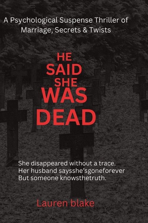 Produktbild: HE SAID SHE WAS DEAD.