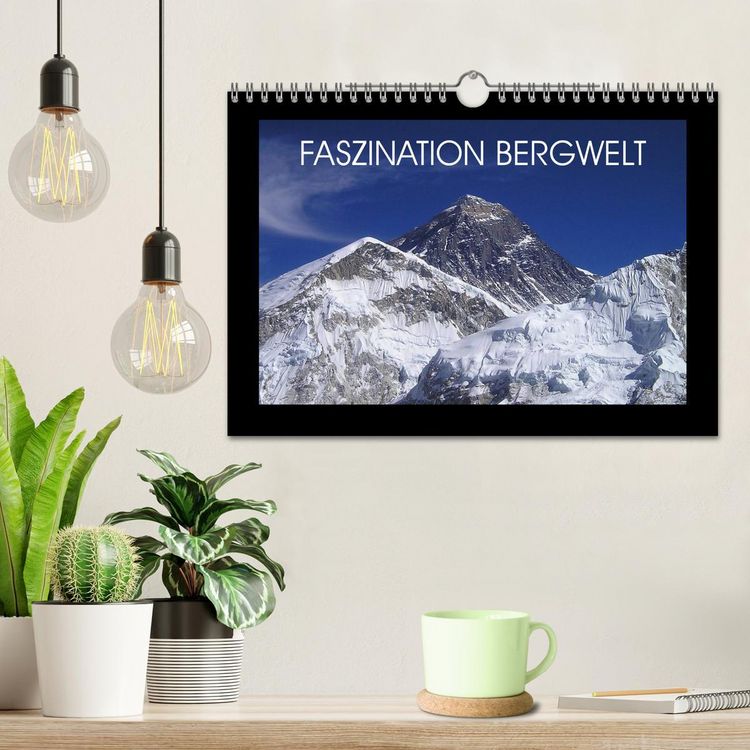 Produktbild: Faszination Bergwelt (Wandkalender 2026 DIN A4 quer), CALVENDO Monatskalender
