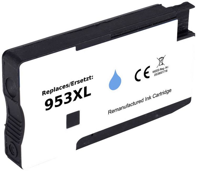 Produktbild: Renkforce Druckerpatrone ersetzt HP 953XL, F6U16AE Kompatibel Cyan RF-5655878