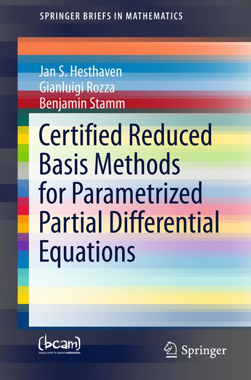 Produktbild: Certified Reduced Basis Methods for Parametrized Partial Differential Equations