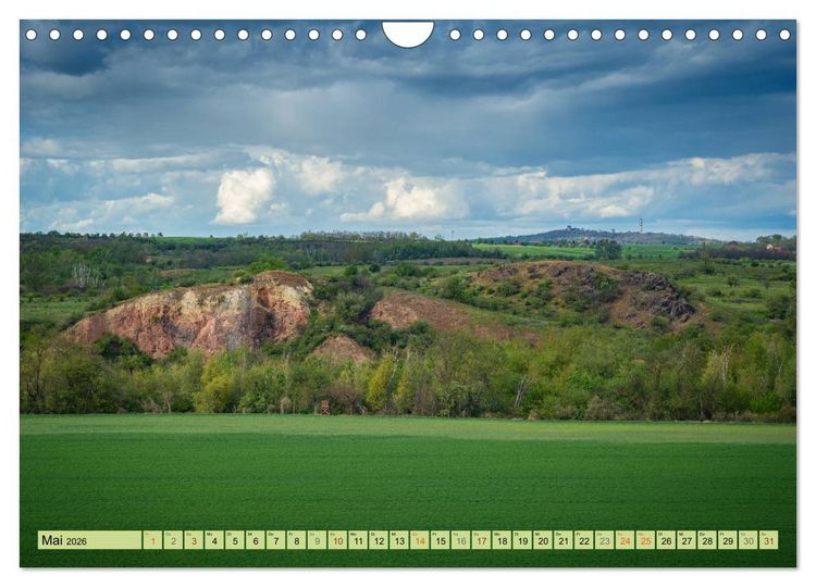 Produktbild: Gr&uuml;nes Halle/Saale - Meine wilde H&auml;ndelstadt (Wandkalender 2026 DIN A4 quer), CALVENDO Monatskalender