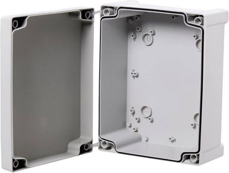 Produktbild: Fibox TAM 131308 Wand-Geh&auml;use 130 x 130 x 75 ABS Lichtgrau (RAL 7035) 1St.