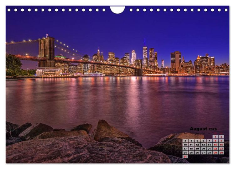 Produktbild: The Fascination of Bridges (Wall Calendar 2026 DIN A4 landscape), CALVENDO 12 Month Wall Calendar