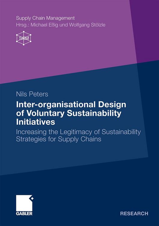 Produktbild: Inter-organisational Design of Voluntary Sustainability Initiatives
