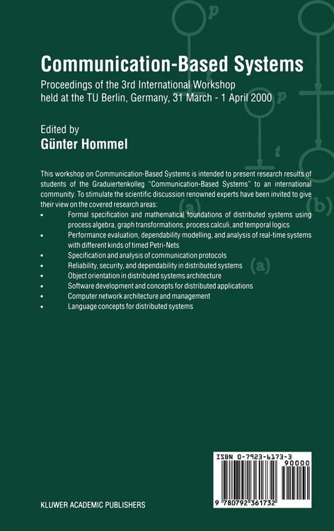 Produktbild: Communication-Based Systems