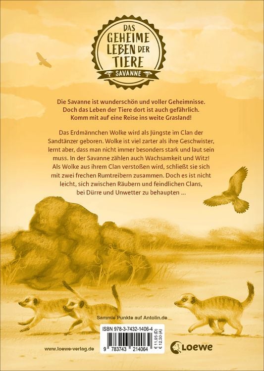 Produktbild: Das geheime Leben der Tiere (Savanne) - Erdm&auml;nnchen, W&auml;chter der Savanne