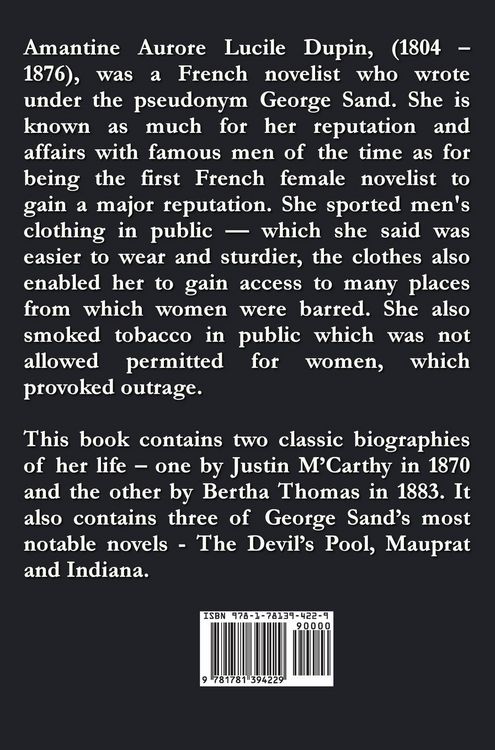 Produktbild: George Sand - Two Biographies and Three Novels - The Devil's Pool, Mauprat and Indiana