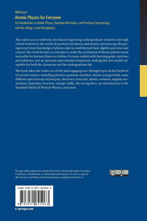 Produktbild: Atomic Physics for Everyone