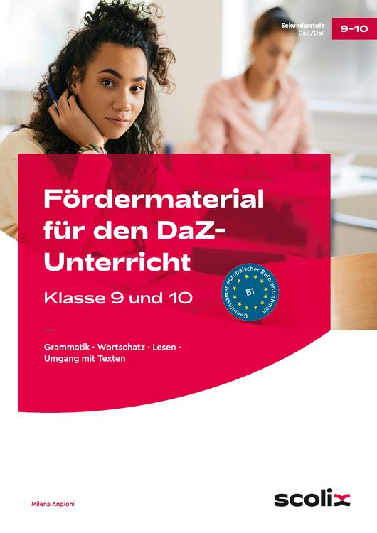 Produktbild: F&ouml;rdermaterial f&uuml;r den DaZ-Unterricht: Klasse 9-10