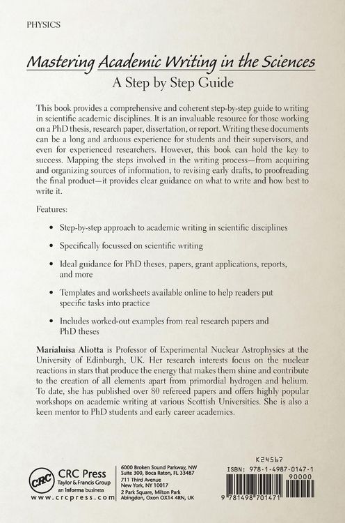Produktbild: Mastering Academic Writing in the Sciences