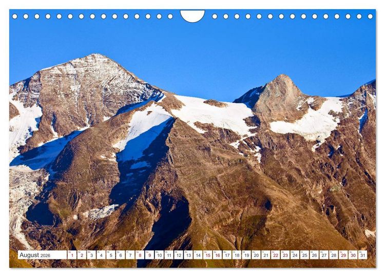 Produktbild: Der Nationalpark Hohe Tauern (Wandkalender 2026 DIN A4 quer), CALVENDO Monatskalender