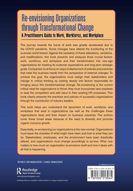 Produktbild: Re-envisioning Organizations through Transformational Change
