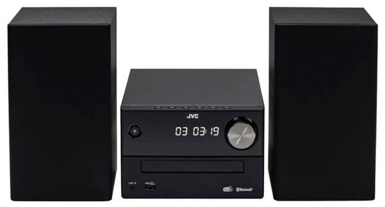 Produktbild: JVC UX-C25DAB Stereoanlage DAB+, Bluetooth&reg;, CD, USB, Schwarz