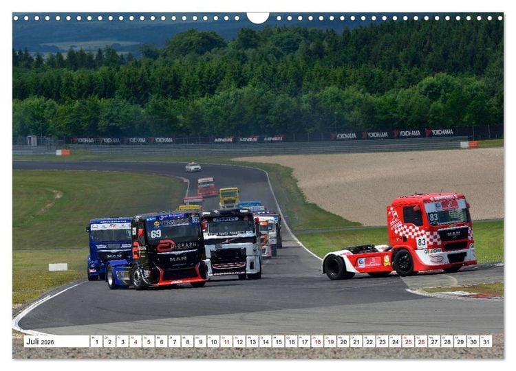 Produktbild: Abenteuer TRUCK RACING (Wandkalender 2026 DIN A3 quer), CALVENDO Monatskalender