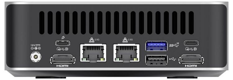Produktbild: GEEKOM Mini PC A8 Max AMD Ryzen 9 8945HS 5.2 GHz 32 GB RAM 1 TB SSD AMD Radeon&trade; 780M Win 11 Pro A8 Max