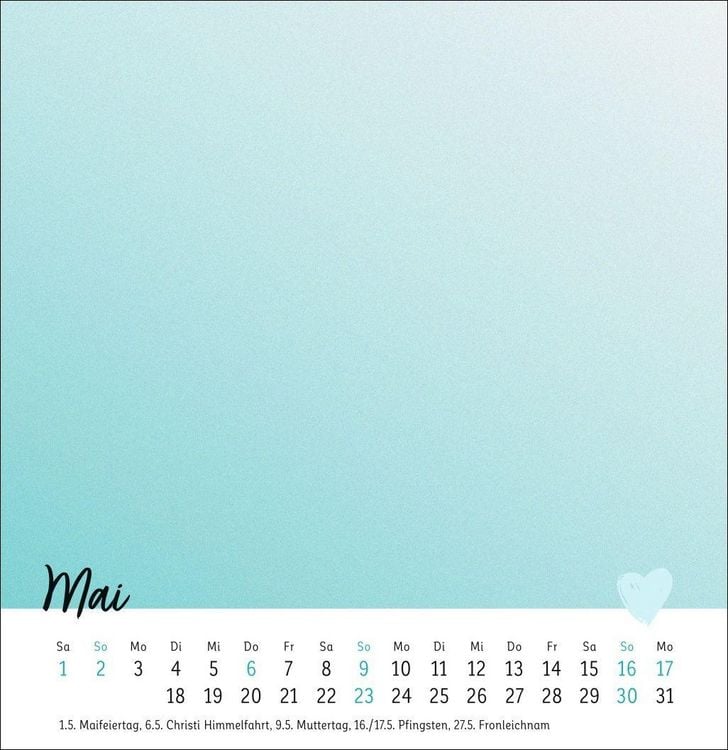 Produktbild: Kreativkalender zum Aufstellen Mit Liebe gemacht 2027