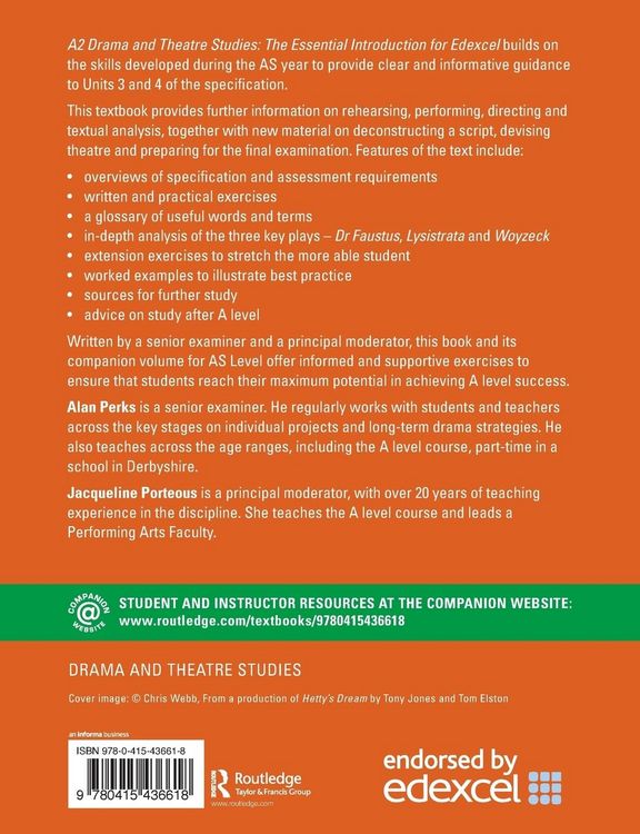 Produktbild: A2 Drama and Theatre Studies