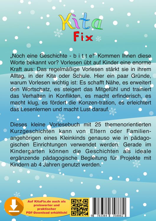 Produktbild: KitaFix-Kurzgeschichten Weihnachten